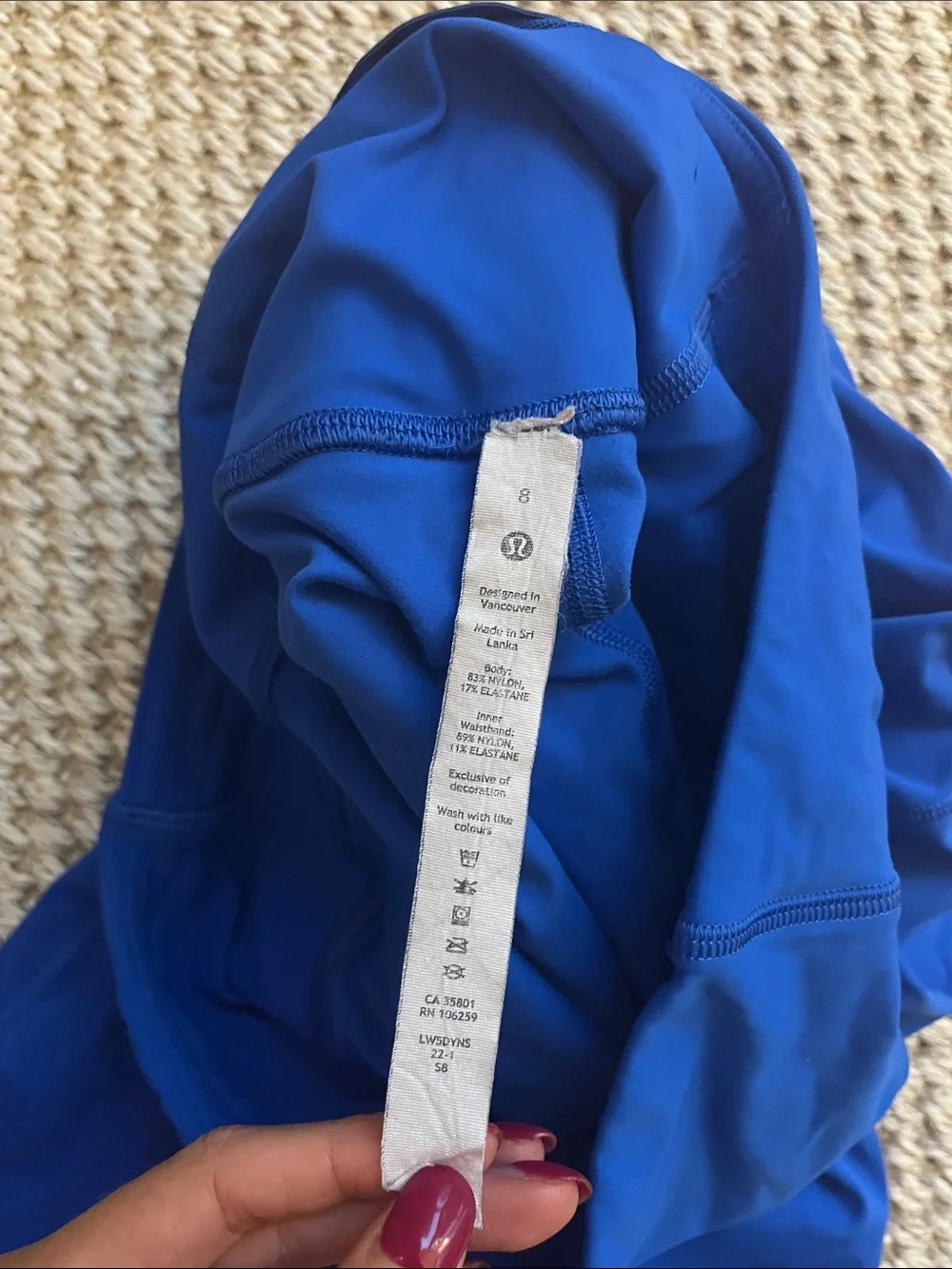 Lululemon Base Pace High-Rise Tight 28”